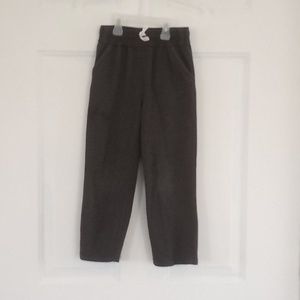 Jumping Beans fleece pants. Draw string at waist, belt loops, 2 front pockets